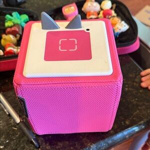 Pink Toniebox Audio Story Cube